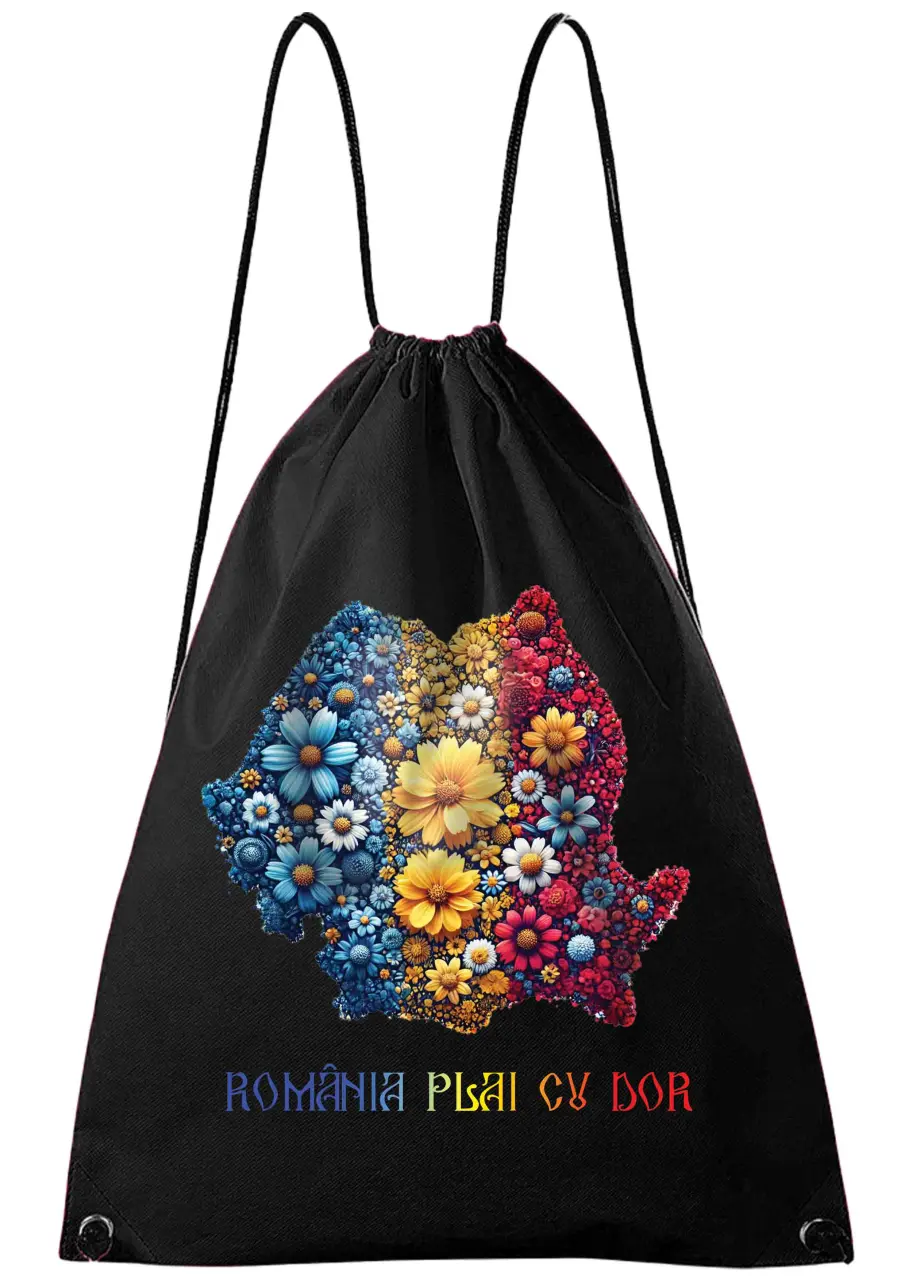 PLAI CU FLORI Rucsac