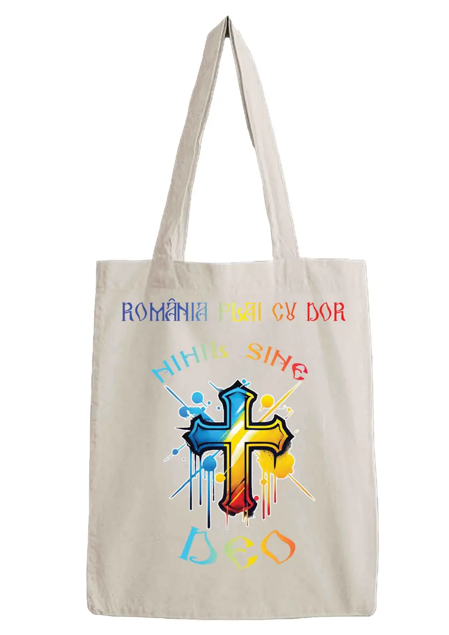 NIHIL SINE DEO Tote bag