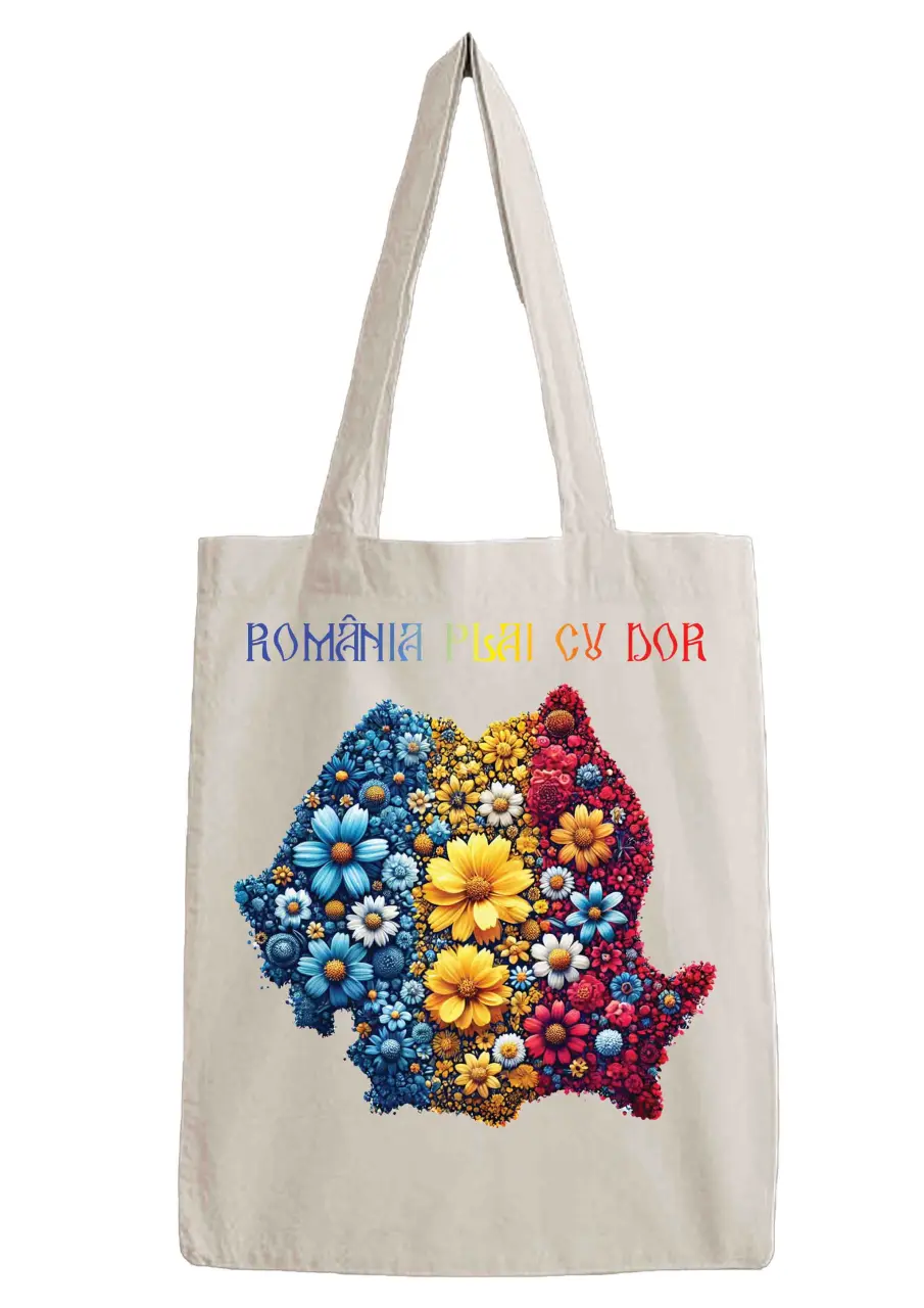 PLAI CU FLORI Tote bag