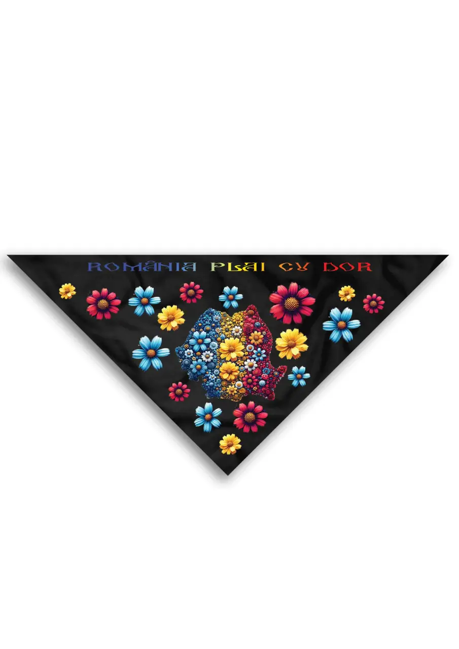 PLAI CU FLORI Bandana