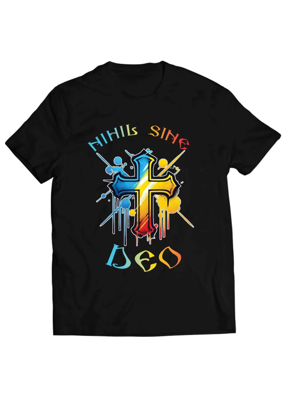 NIHIL SINE DEO Tricou