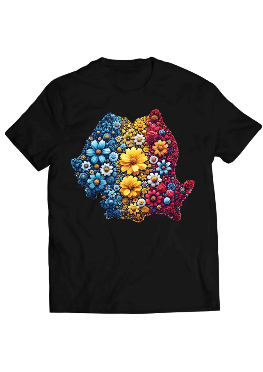 PLAI CU FLORI Tricou
