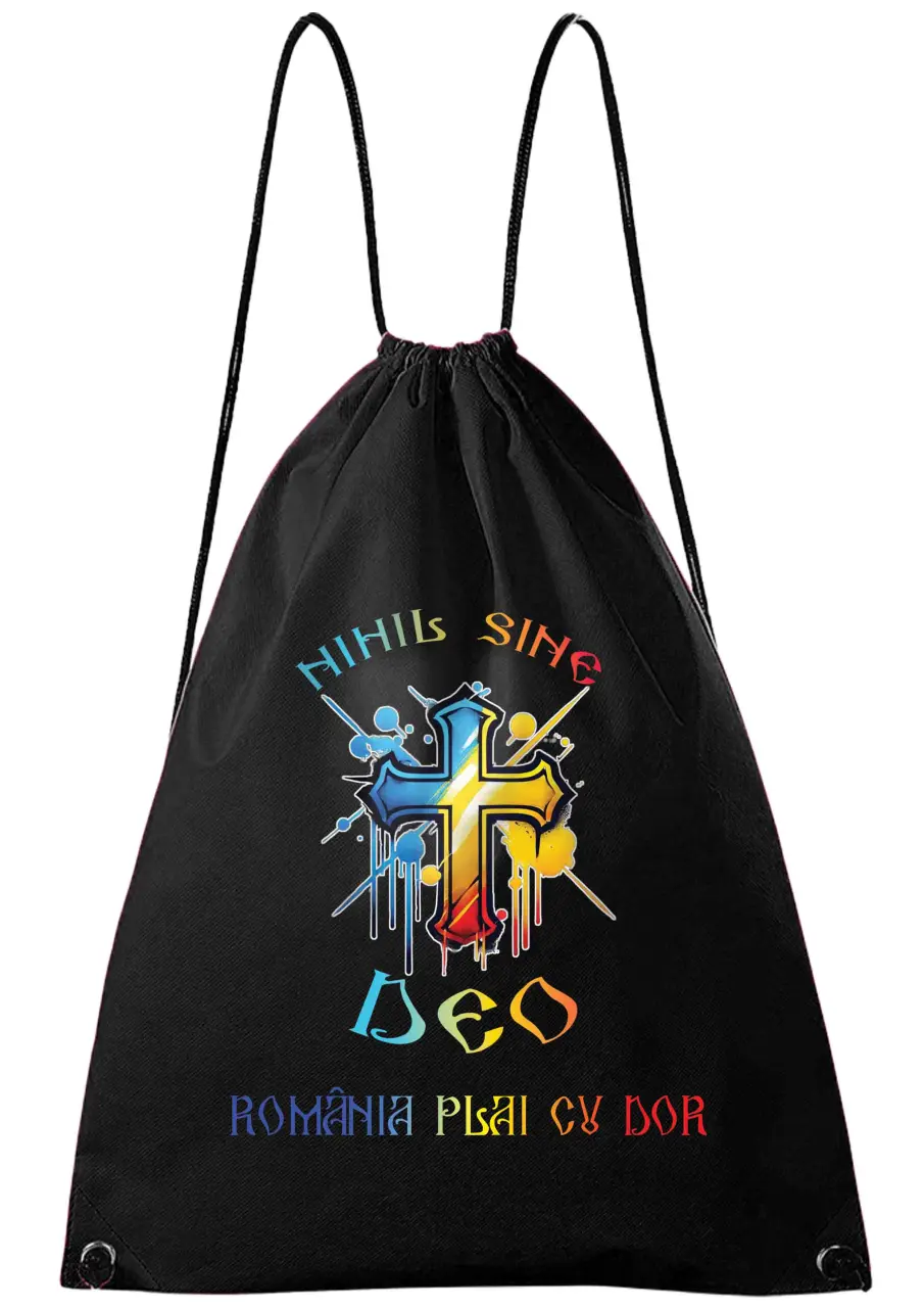 NIHIL SINE DEO Rucsac
